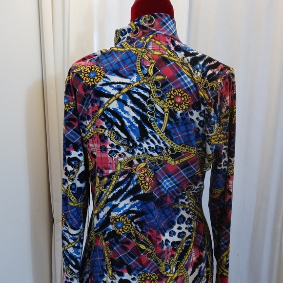 Love University Mock Neck Blouse Sz 2X NWT - Picture 2 of 7